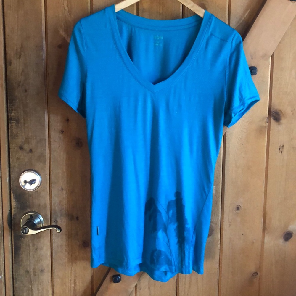 Icebreaker Merino V Neck, size large.